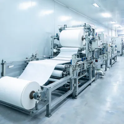 nonwoven fabric production line